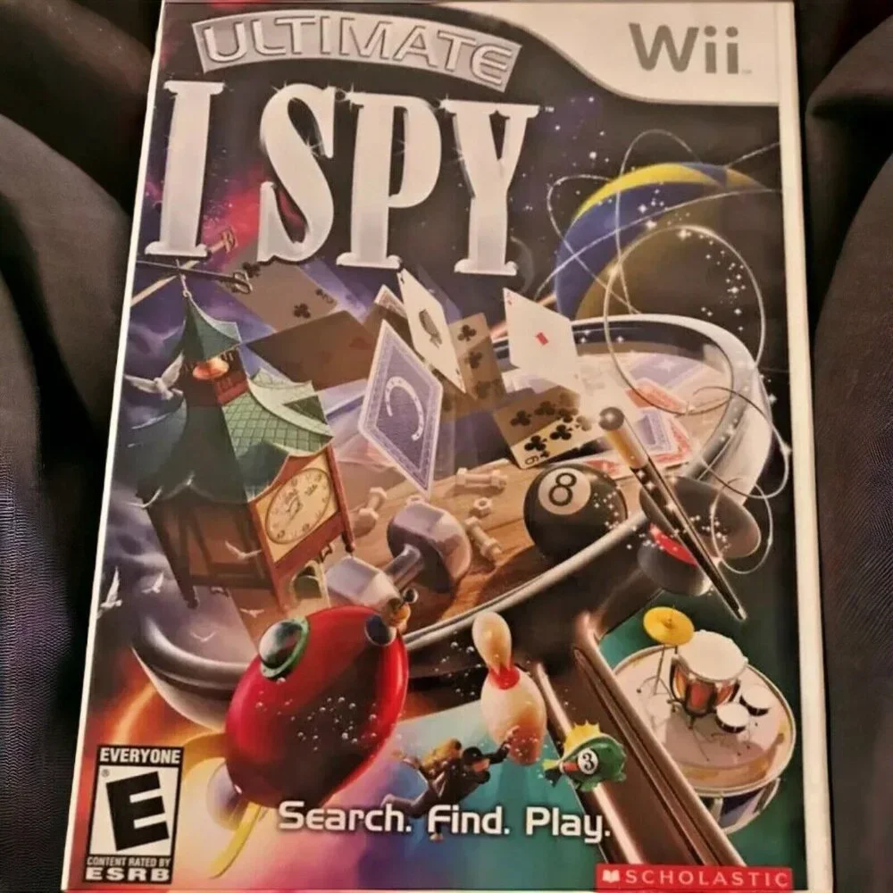 Ultimate I Spy Nintendo Wii Game Works! Complete with Case & Instruction Manual